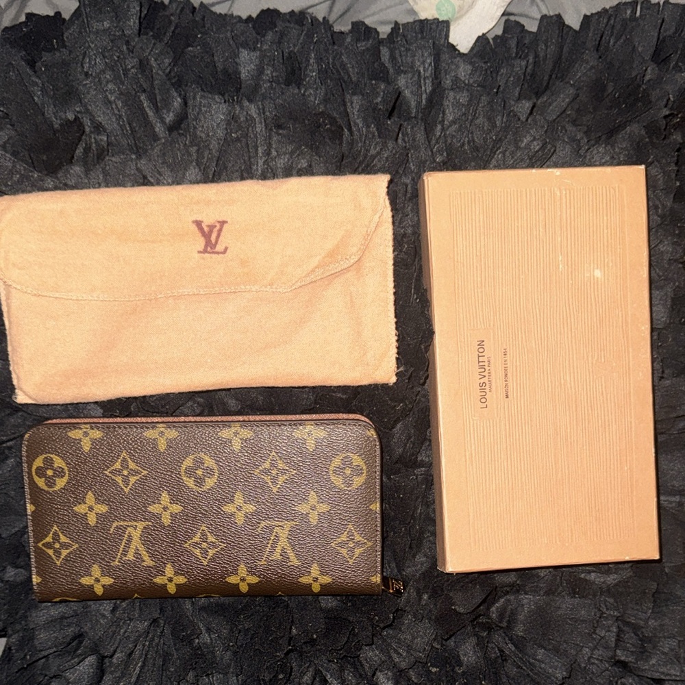 Authentic Louis Vuitton Zippy Wallet